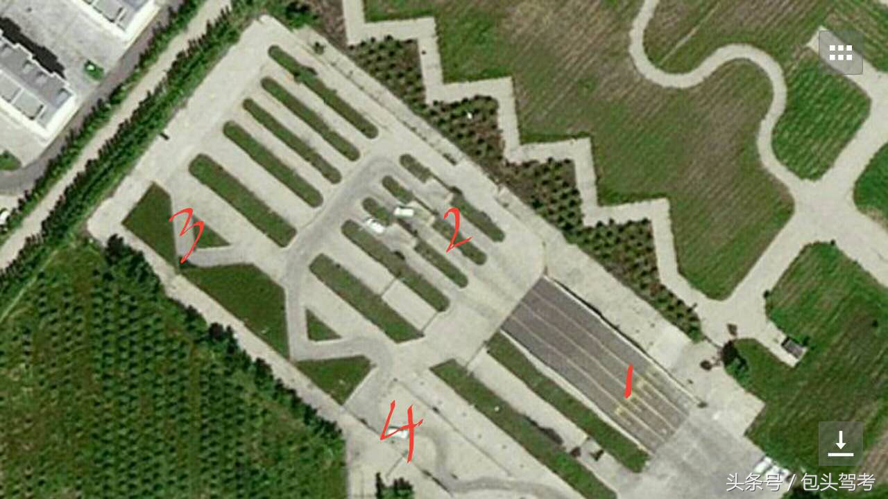 青松驾校科目二半坡起步,包头科目二哪里最好练