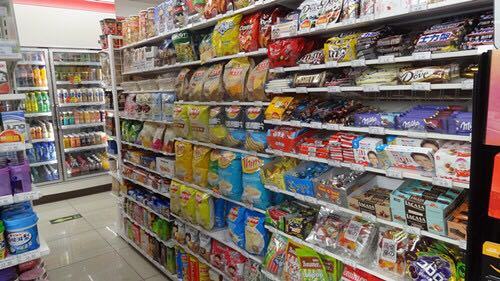 便利店怎样摆货架好看,便利店铝合金货架批发