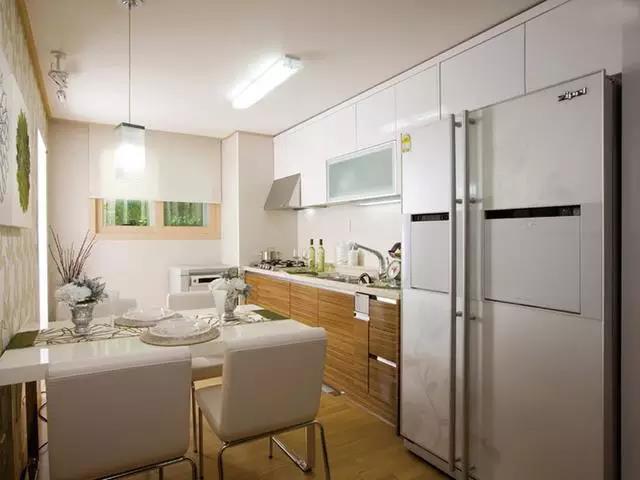 冰箱放客厅如何装饰,原来冰箱还可以这样装饰