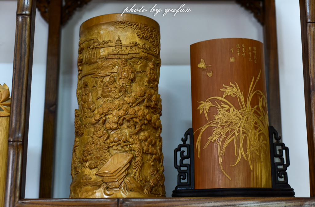 木雕石雕见得多了，竹雕你有没有亲身感受一下？