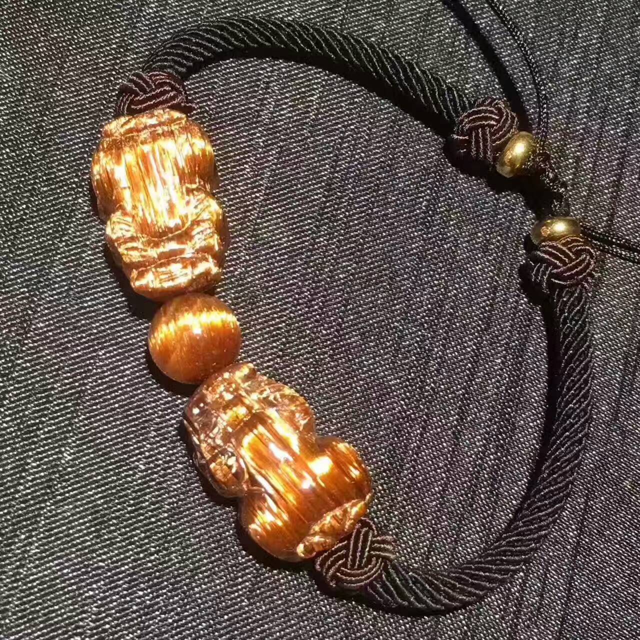 天然朱砂貔貅手链,貔貅手链女款黄金9999珐琅彩