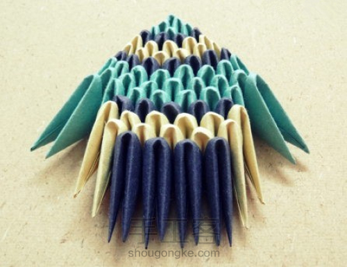 简单的鱼折纸,折纸立体鱼简单教程