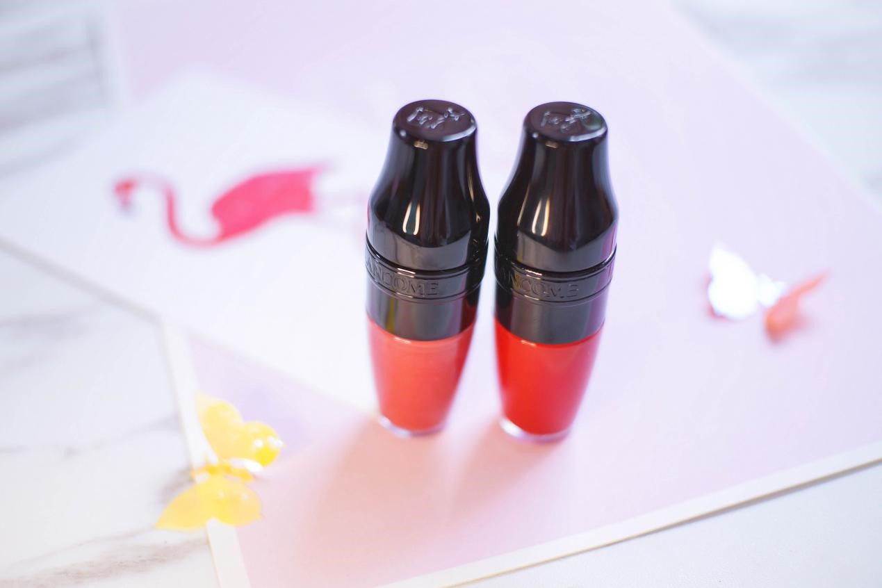 兰蔻全新菁纯丝绒雾面唇釉,兰蔻菁纯柔雾哑光唇釉经典款