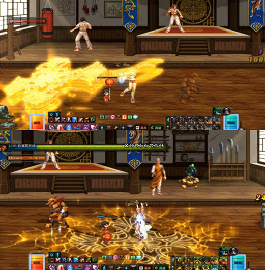 dnf女圣骑神光闪耀套，超一觉的大十字，一大拍子拍死你