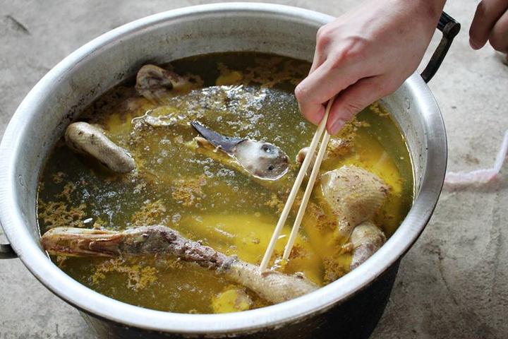 游机鸡是什么东西?吸引一群厨王跑到南宁农村吃