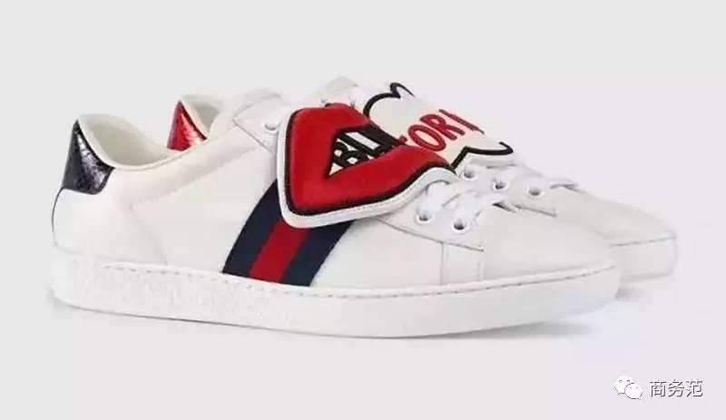 gucci刺绣小白鞋图案,gucci小白鞋金字母