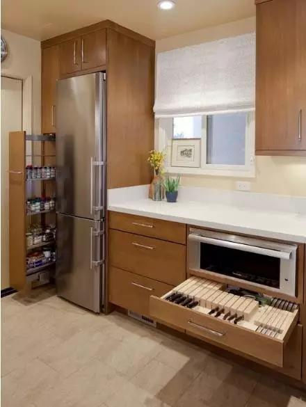 冰箱放客厅如何装饰,原来冰箱还可以这样装饰