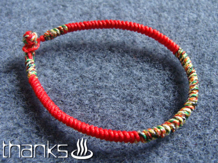 绳编手链的编法图解大全,手链绳结尾慢教程