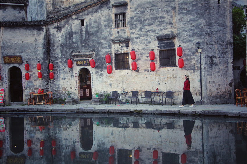 皖南水乡酒,黟县宏村镇月满西楼客栈