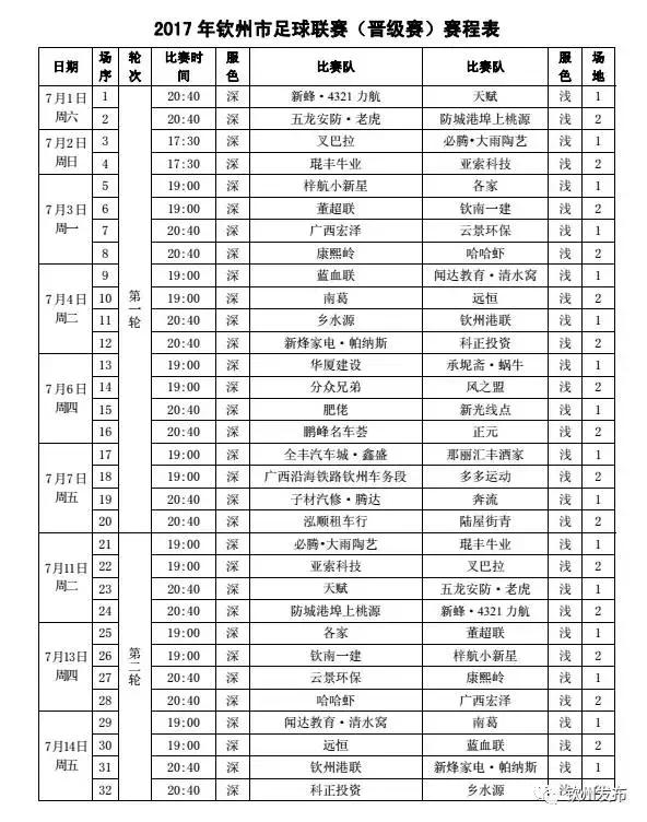 钦州市足球比赛直播,钦州国际足球赛事集锦视频