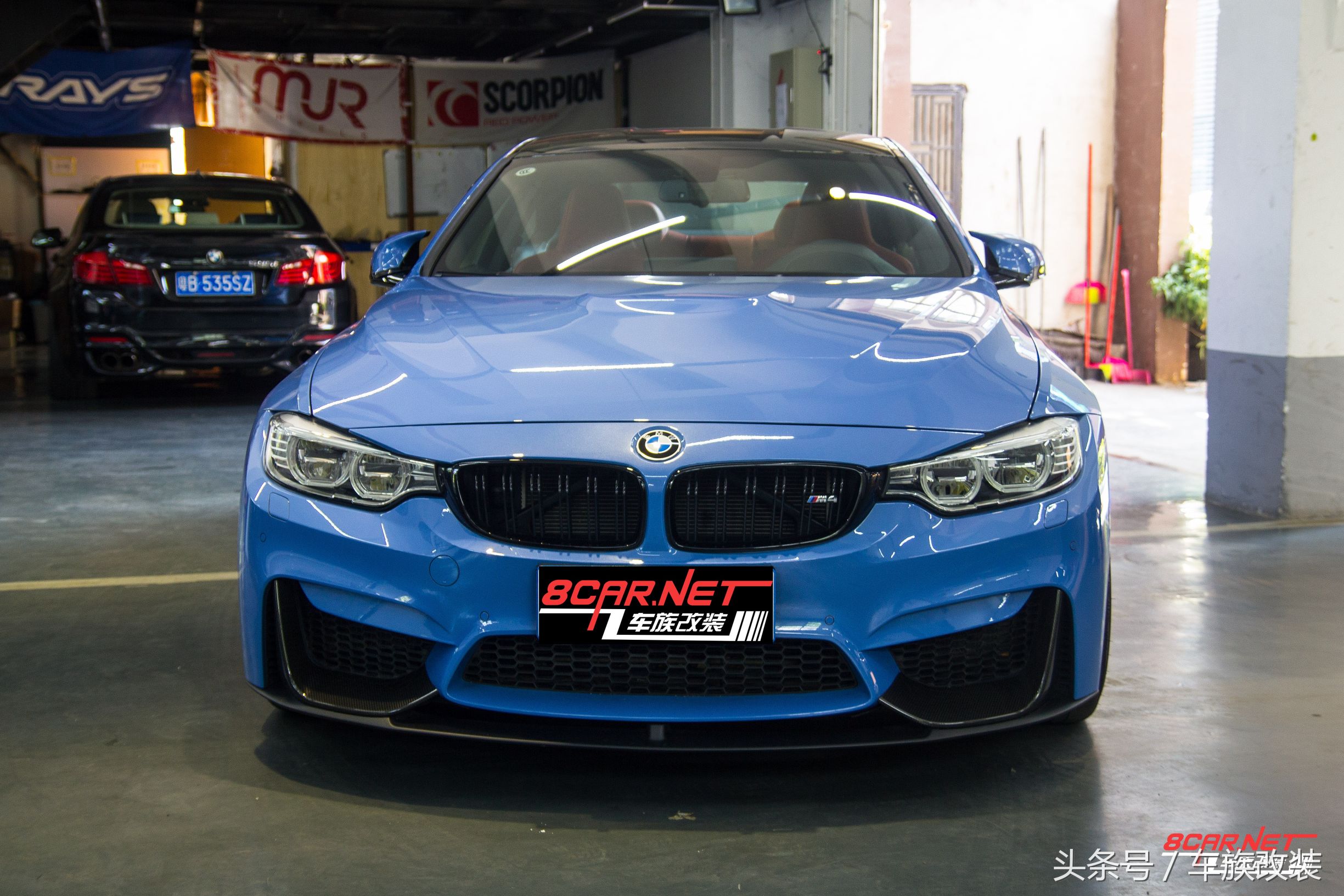 宝马m4雷霆版中出排气,宝马m4中间四出排气