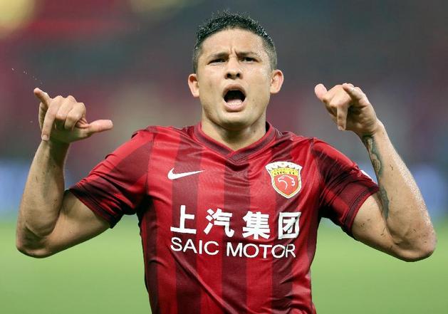中超中国球员最佳射手排名,2017年现役十大前锋