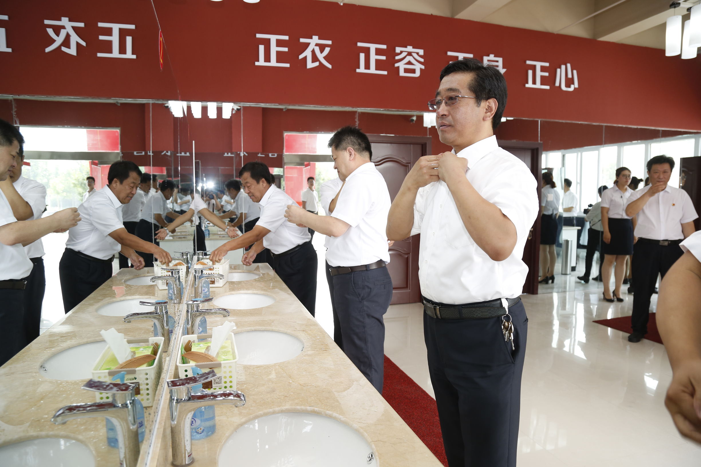 清河启动“学思堂”献礼*党**的96华诞