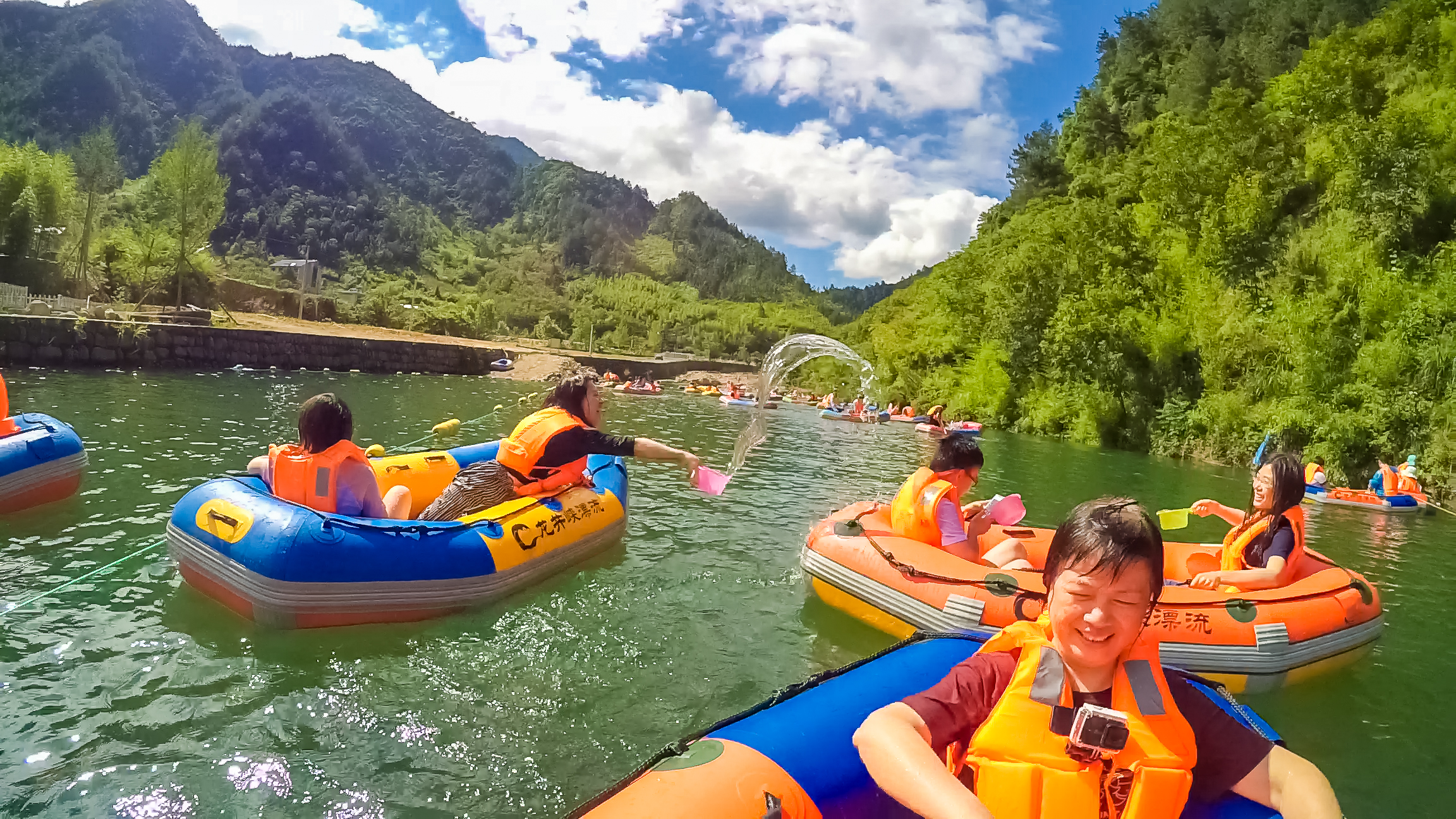 杭州龙井峡漂流,杭州龙井峡漂流多少钱一次