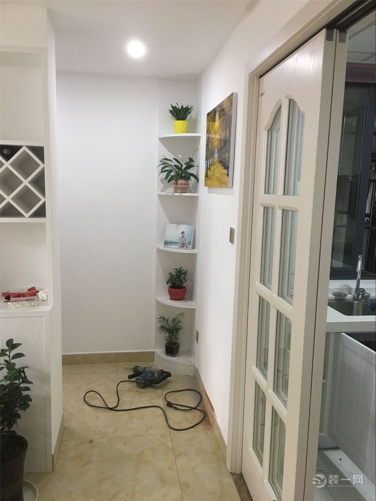 晒无锡富力城实景图，还没有入住，89平三居室新家，现代风10万贵吗？