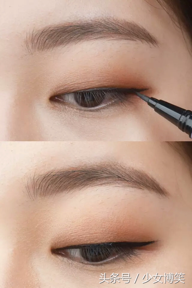 单眼皮超简单日常眼妆,单眼皮怎么让眼妆看起来干净好看