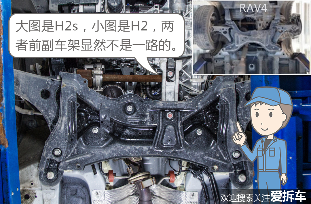 新款哈弗h2s底盘解析,哈弗h2s底盘解析