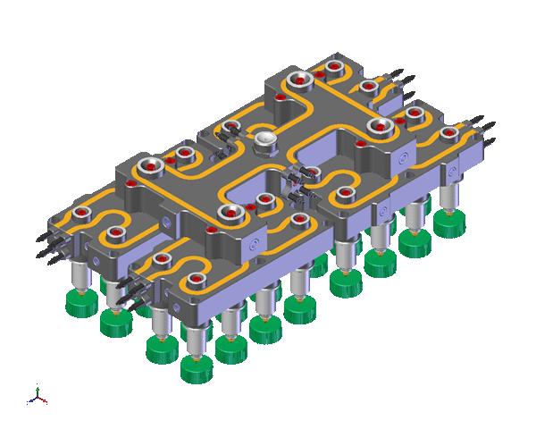 热流道模具流道系统,热流道模具发展