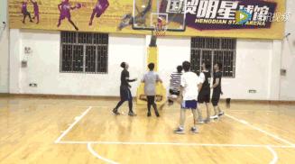 鹿晗打篮球集锦,鹿晗巅峰时期有多夸张打篮球