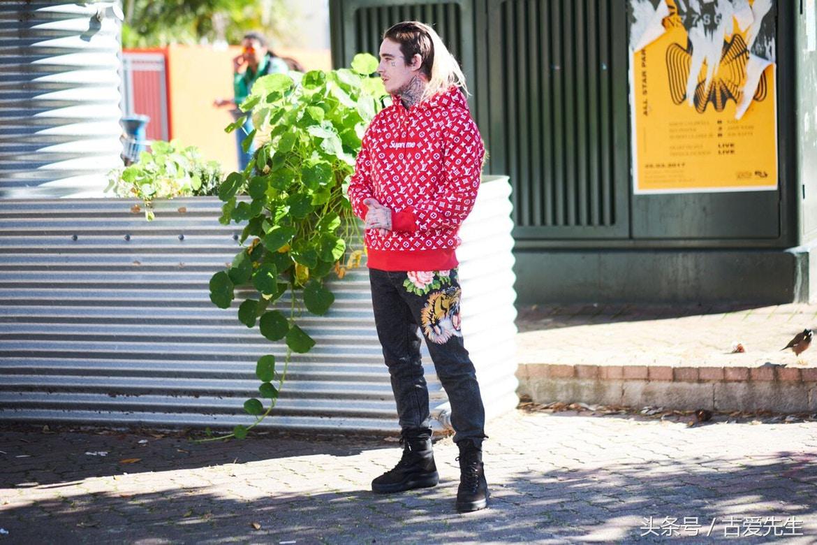 supreme x louis vuitton红色包限量多少 (supreme与lv联名黑色滑板)