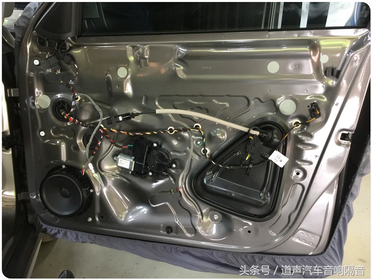 大众蔚领改装丹拿音响,大众蔚领更换原车喇叭