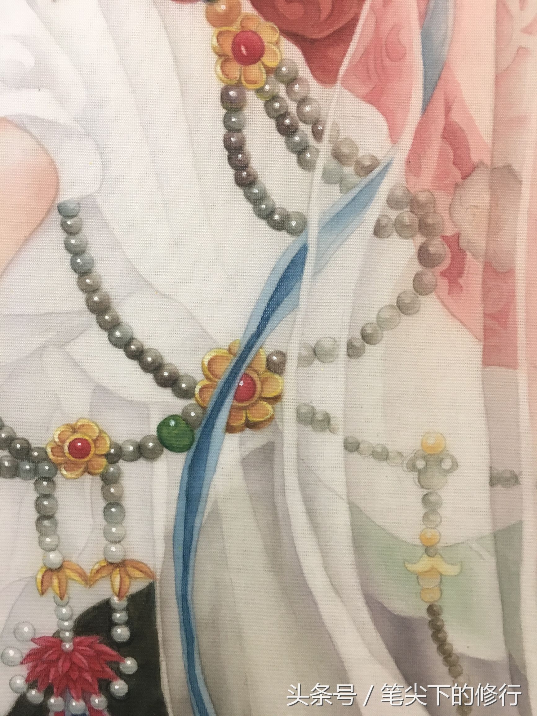 美到极致的菩萨｜听涛观瀑望水月，静思禅定得自在