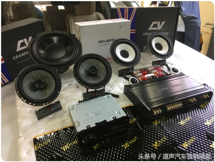 三菱欧蓝德改音响价格,2023款三菱欧蓝德音响改装