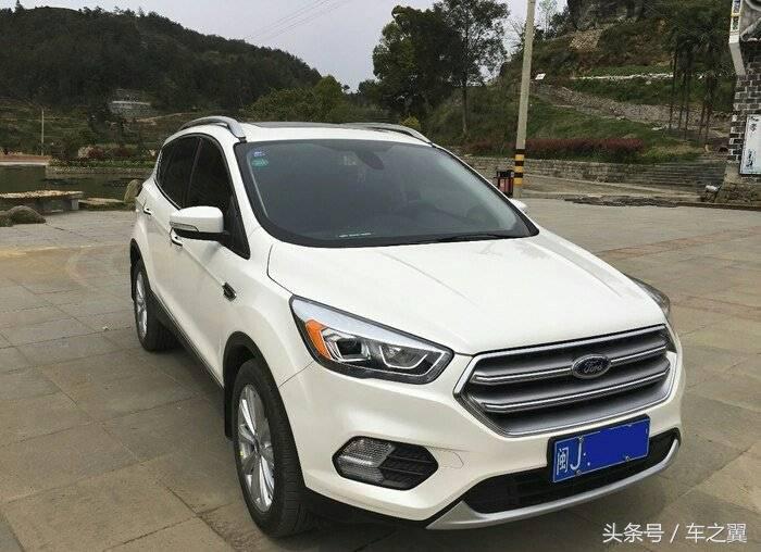 宁德17年福特翼虎豪翼两驱二手车,福特新翼虎2017款精翼