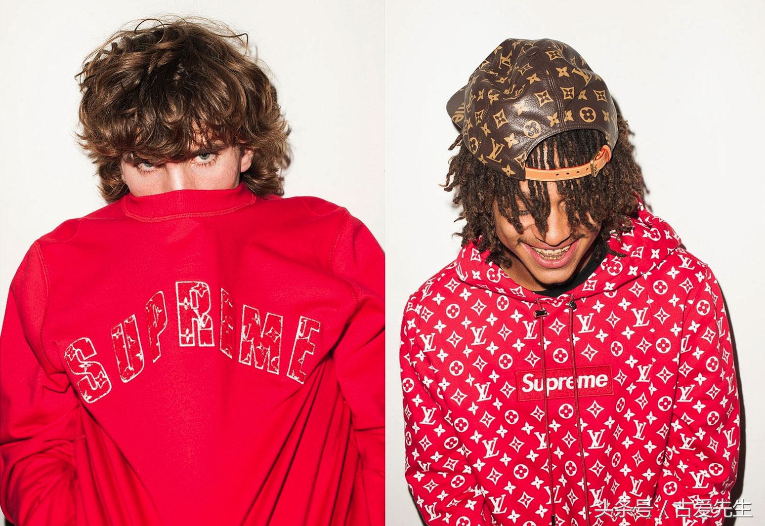 supreme x louis vuitton红色包限量多少 (supreme与lv联名黑色滑板)