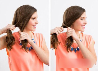 三个麻花辫发型简单又好看,3个最简单麻花辫