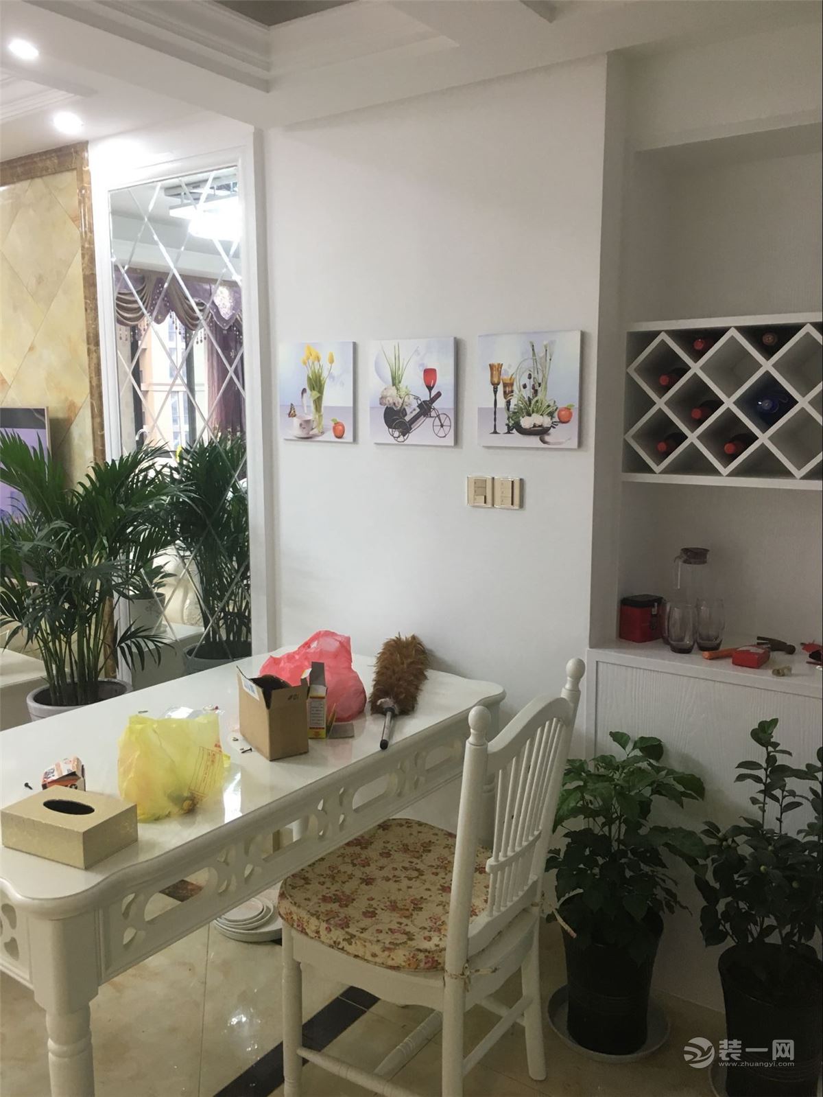 晒无锡富力城实景图，还没有入住，89平三居室新家，现代风10万贵吗？