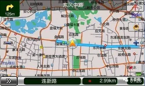 前方请保持直线行驶方向控制不稳,前方路口请勿直行不要跟着导航走