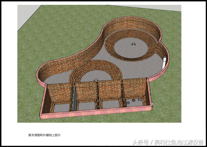 庭院鱼池建造视频大全,庭院鱼池实用效果图
