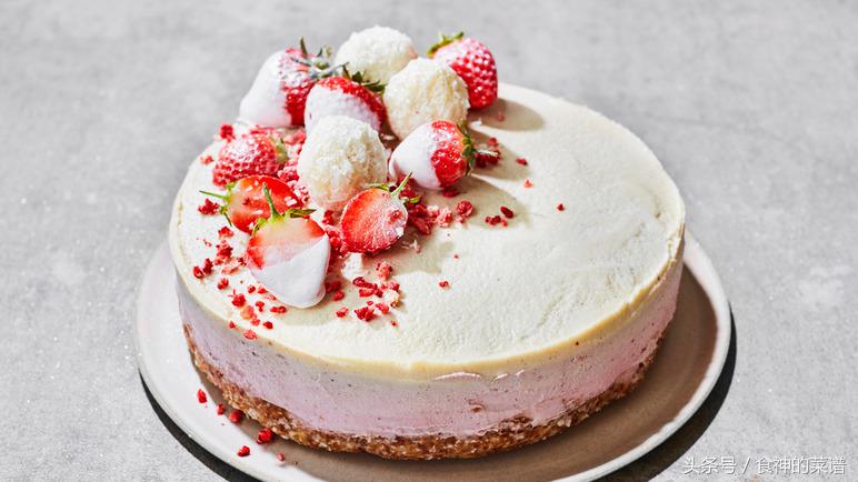 草莓芝士蛋糕做法中英双语,食神的美食做法大全