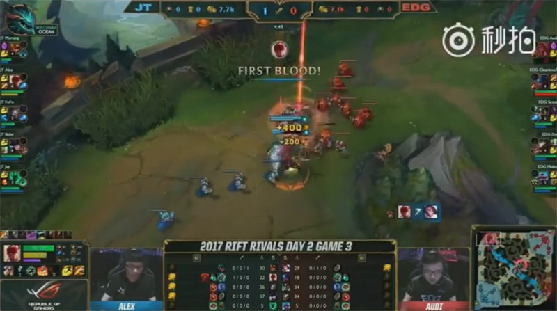 周杰伦参加rng和edg比赛,lol周杰伦夏季赛