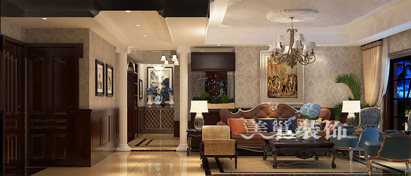 郑州卢浮公馆一期两居装修效果图,郑州卢浮公馆装修