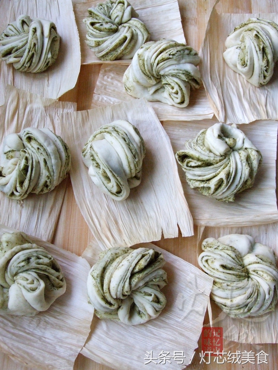 甘肃蒸花卷苦豆子,西北苦豆子烤花卷