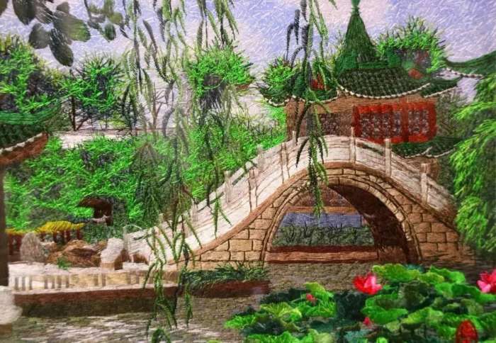 图说丨全世界都知道中国有一种非遗叫苏绣，女巧之红，十指春风
