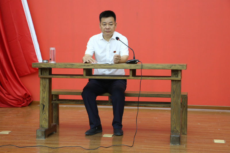 清河启动“学思堂”献礼*党**的96华诞