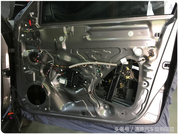 大众蔚领改装丹拿音响,大众蔚领更换原车喇叭