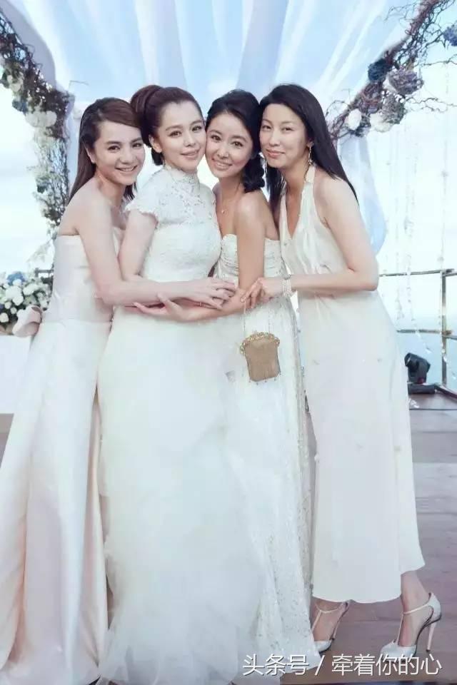 刘诗诗婚礼伴娘装,刘诗诗礼服同款