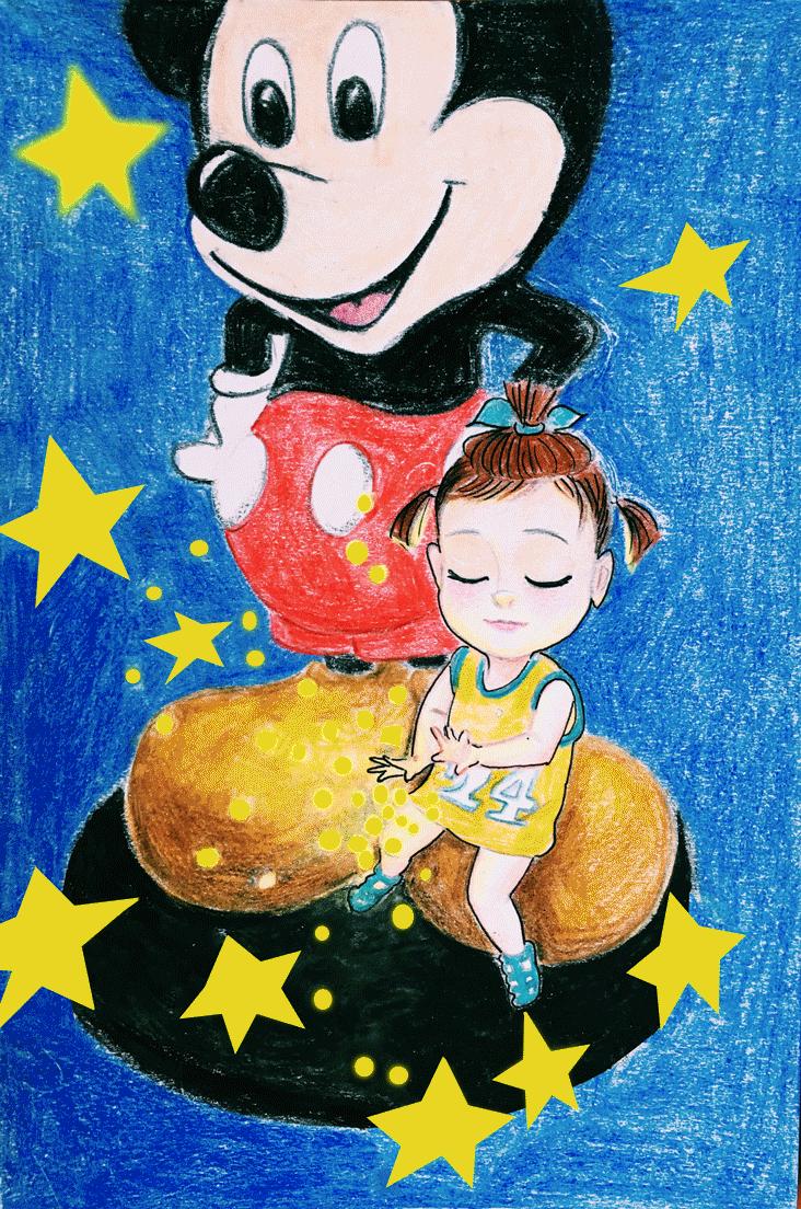 真人插画变动态图，闪动的星星制作方法