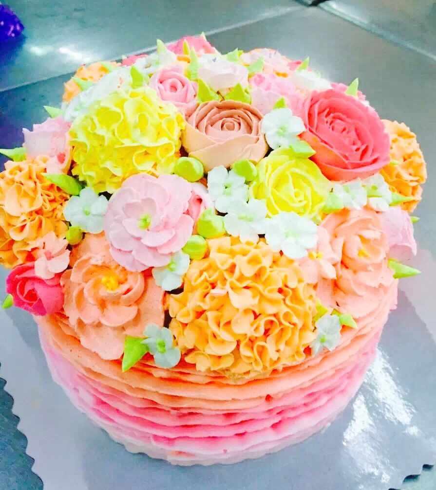 学习做蛋糕?哪里可以学西点?裱花新手看过来~全套的裱花嘴使用技巧打包好了,拿走不谢~