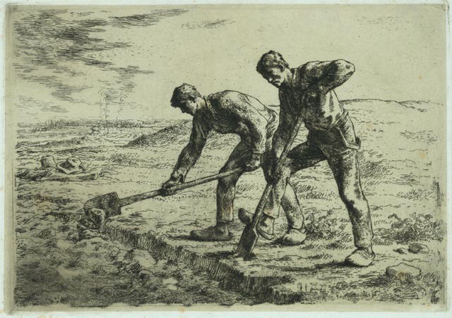 梵高圣玛丽海景,梵高圣玛丽海景画中人