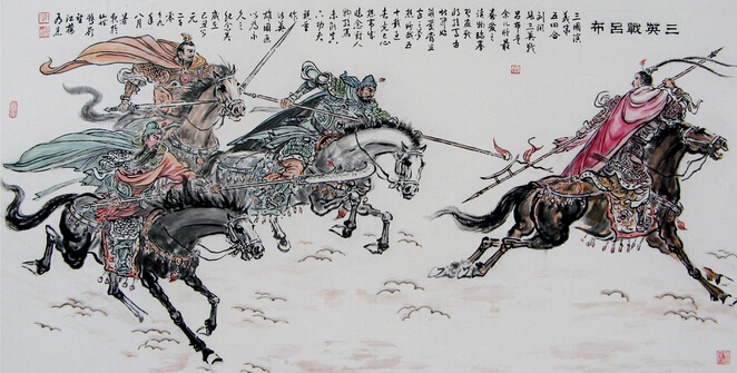 一把青龙偃月刀,胯下赤兔马,也是古代*男美**子的他妻子是谁