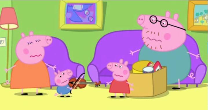 动画片粉红猪英文版,粉红猪动画片英文