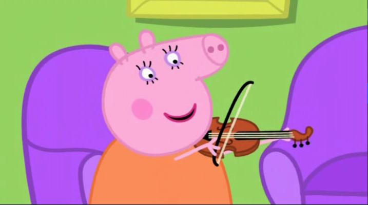 动画片粉红猪英文版,粉红猪动画片英文