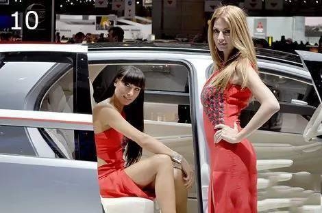 国外十大车模,国外顶级模特车模