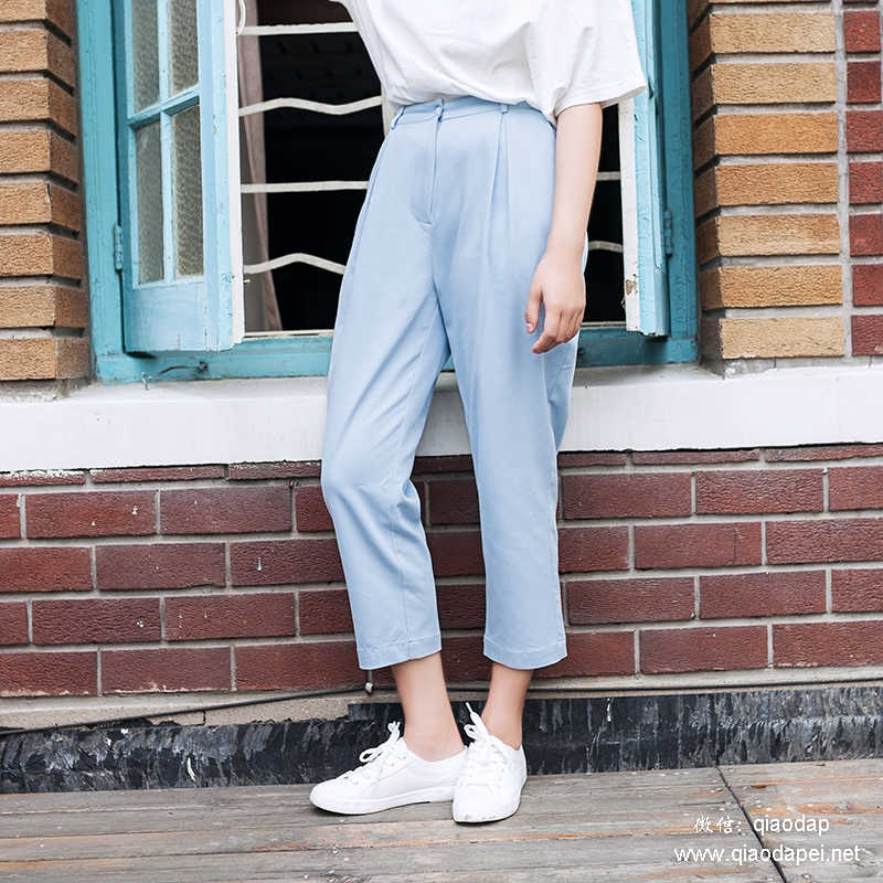 休闲裤男款夏季腿粗,运动散腿休闲裤女款