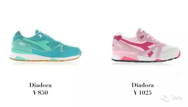 好看的马卡龙配色球鞋,马卡龙配色白色鞋